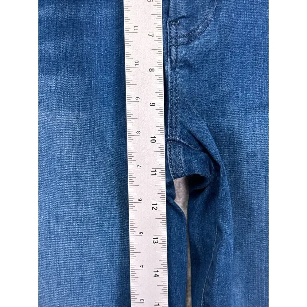 Frank & Eileen Jeans 27 Womens Ankle Slim Raw Hem Denim